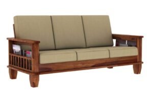 Mamta Furniture Wooden Solid Sheesham Wood 5 Seater Sofa Set Image 3